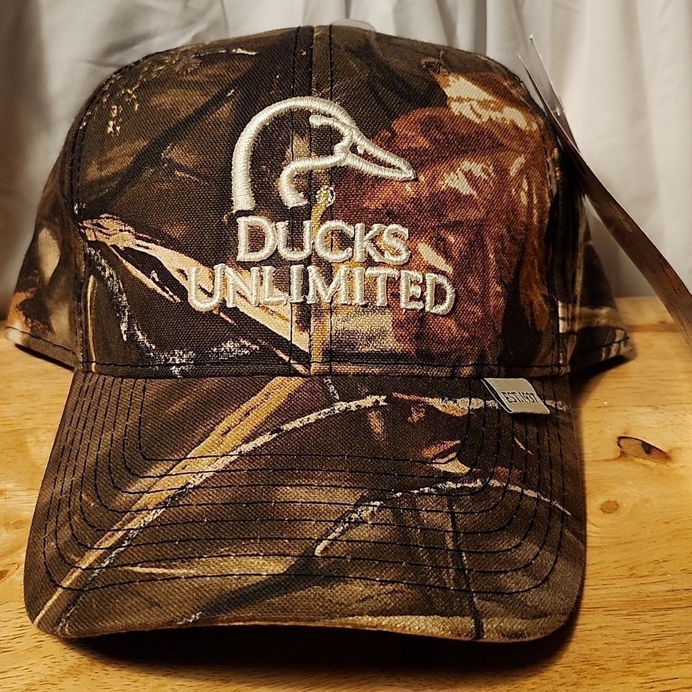 Ducks Unlimited Camo Sliderback Hat - New